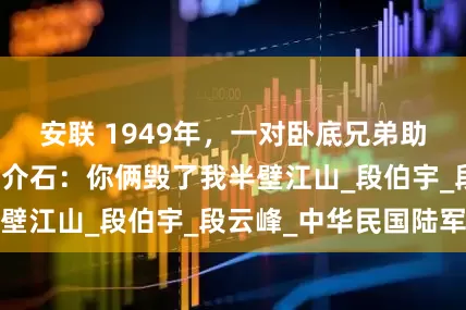 安联 1949年，一对卧底兄弟助力解放上海，蒋介石：你俩毁了我半壁江山_段伯宇_段云峰_中华民国陆军